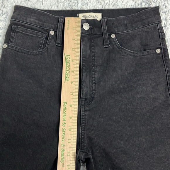 Madewell 11” High Rise Skinny in Lunar Wash waist 27 - Picture 5 of 9